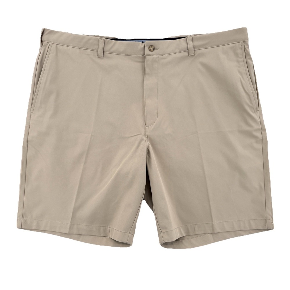 NWT PGA Tour Golf Shorts Men Size 42 Khaki Moisture Wicking‎ UPF 50 Classic
